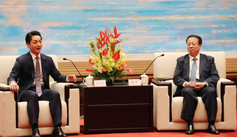 會晤上海市長龔正  蔣萬安：務實面對發展 和平爭取雙贏