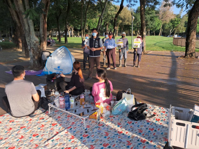 中秋連假結束  中市稽查綠地公園烤肉零違規