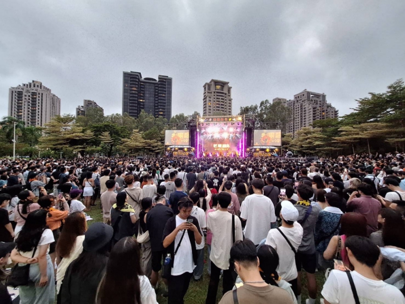 「搖滾台中」國慶連假首日開唱！逾6萬人次嗨翻文心森林公園
