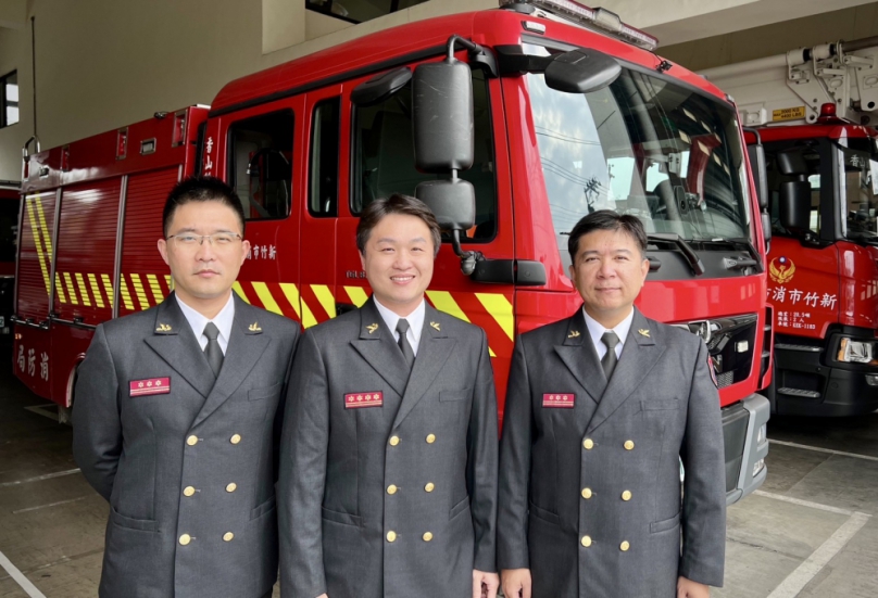 新竹市消防局增置2名副大隊長   搶非六都第一名