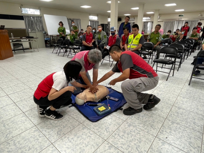 健康「心」生活   中市逾3500名清潔人員接受基礎救護技能訓練