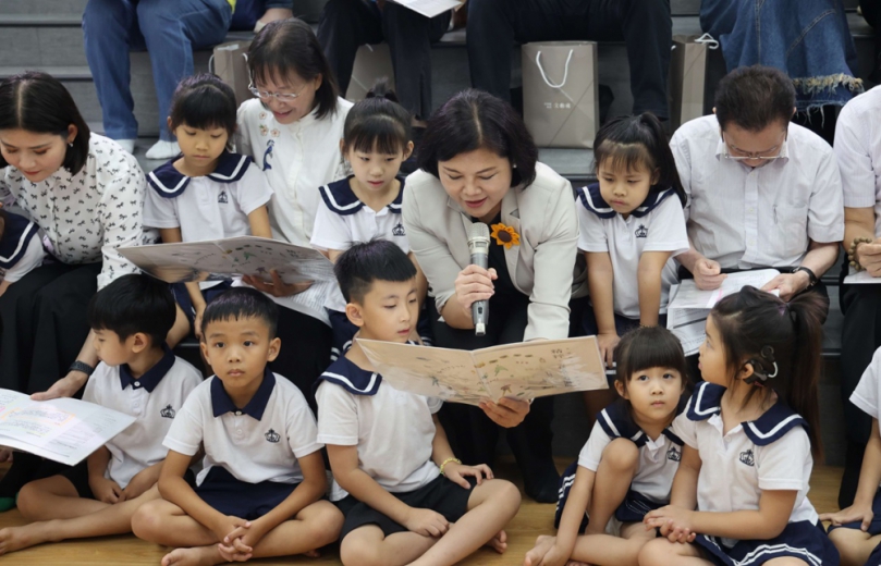 雲林縣嬰幼兒閱讀盛宴開幕　推動文學傳承啟動親子共讀