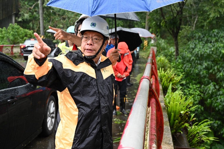 台水站在風雨最前線   戮力搶修恢復供水