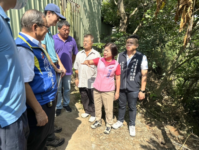 台中市神岡新庄溪頭路大甲溪保安林地土石崩塌   林業署臺中分署允整治