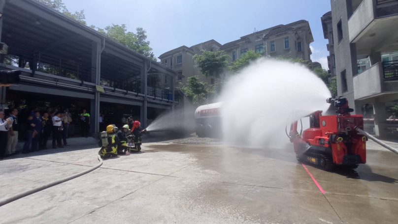 消防不分你我他   6家竹科企業認養消防教育訓練基地  公私協力再添佳話