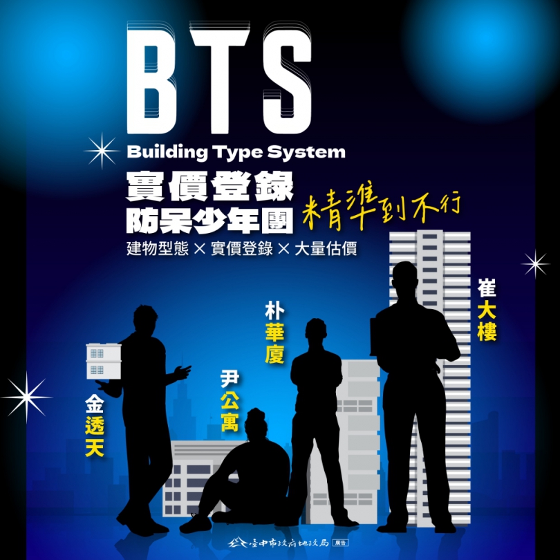 實價登錄正確性大躍升！中市「實價登錄BTS 防呆少年團」登場