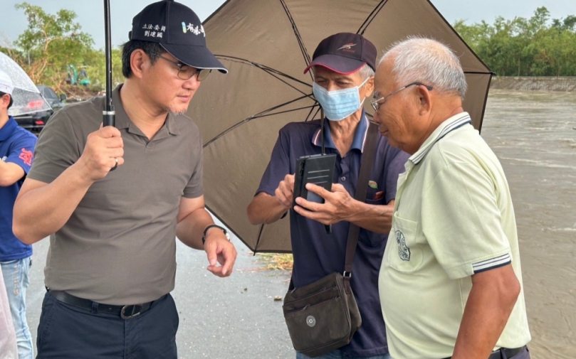 劉建國積極爭取中央資源　改善凱米颱風後雲林災情