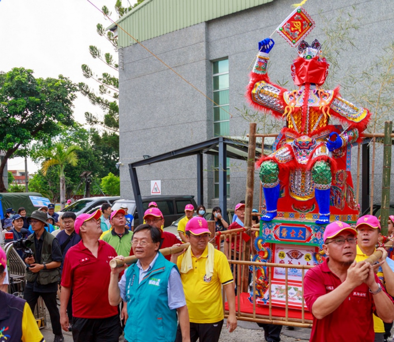 民雄大士爺創意踩街祈福 仙氣迎接24至26日盛大祭典