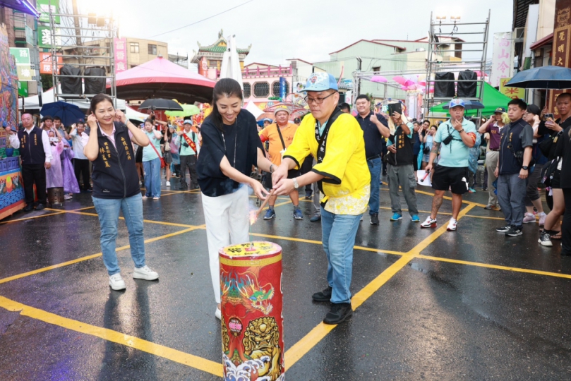 竹山大士爺文化祭起跑 千人踩街炒熱前山第一城