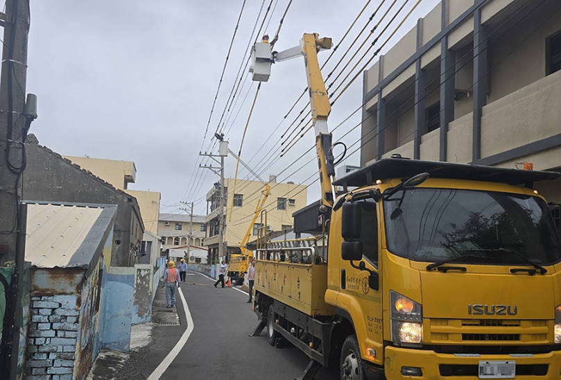 山陀兒逼近 台南逾5千戶停電已修復