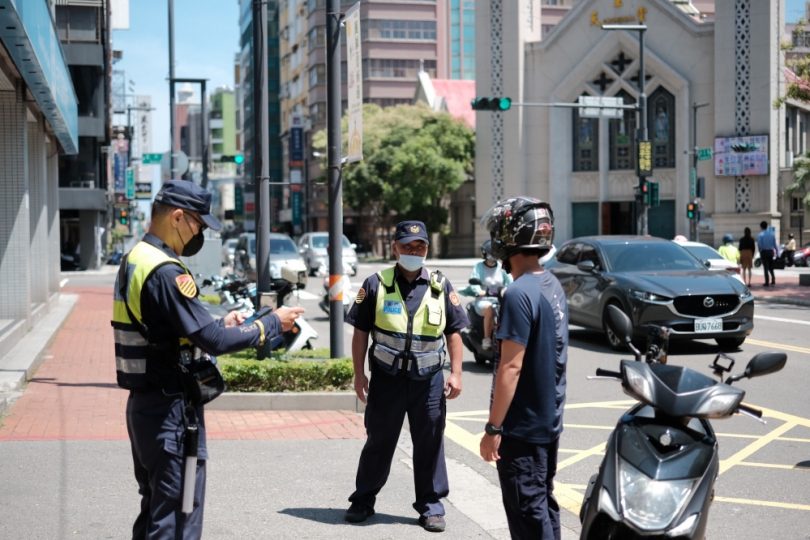 新竹市警今啟動路口安全大執法專案   落實道安五環　