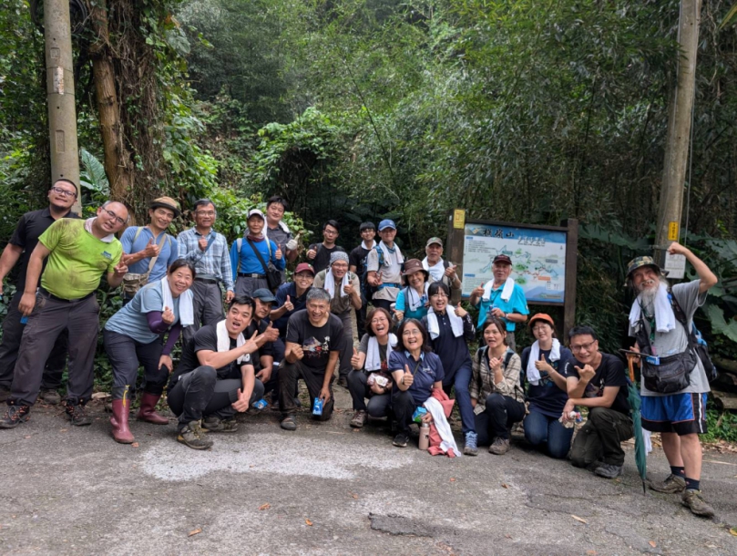 手作步道就地取材  打造橫嶺山步道自然之美