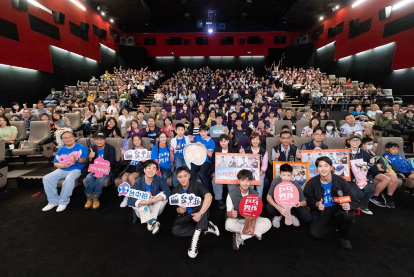 《乒乓男孩》台中九成取景  強勁卡司25日於全台各大戲院上映