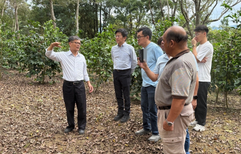 暨南大學咖啡產銷一條龍揚名國際  馬來西亞業者聯袂來台取經