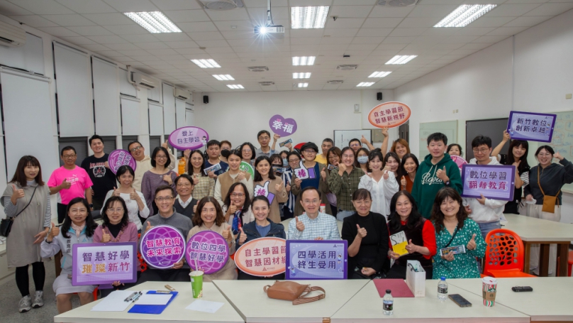 香港四學發明家何世敏   來台分享自主學習理念   新竹南寮國小同學獲益匪淺