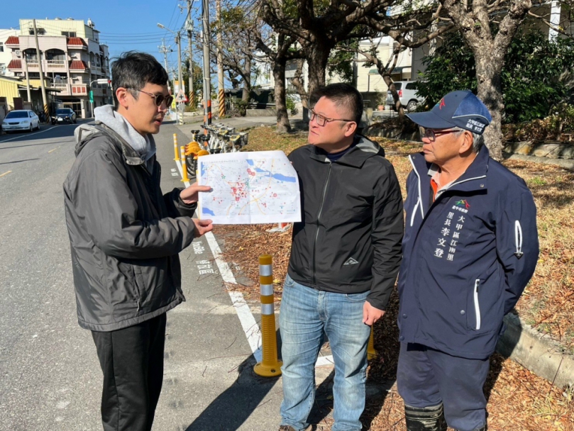 民進黨台中市議員施志昌爭取設置Ubike   打造甲安埔便利低碳交通網