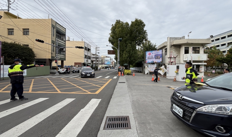 學測首日考生出車禍驚險之際　雲林警17分鐘神速護送助圓夢