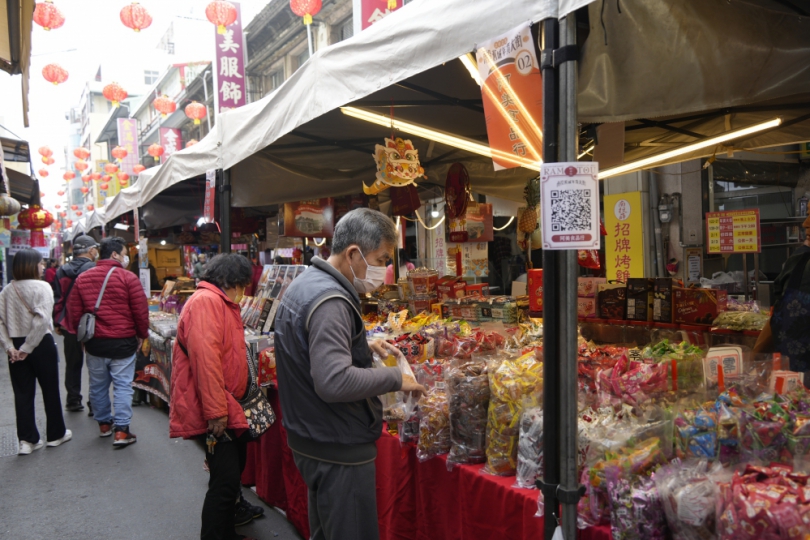 南投市舊城年貨大街開幕　300元消費抽iPhone 16