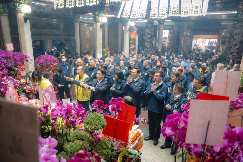 玉皇大帝聖誕   邱臣遠赴天公壇祝壽並為民祈福