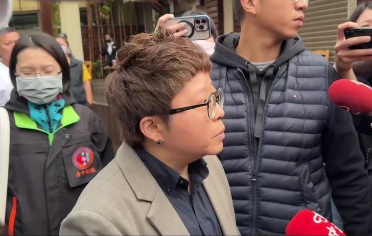臺中地檢署檢察官黃鈺雯到殯儀館相驗後表示相關事項統一由發言人說明