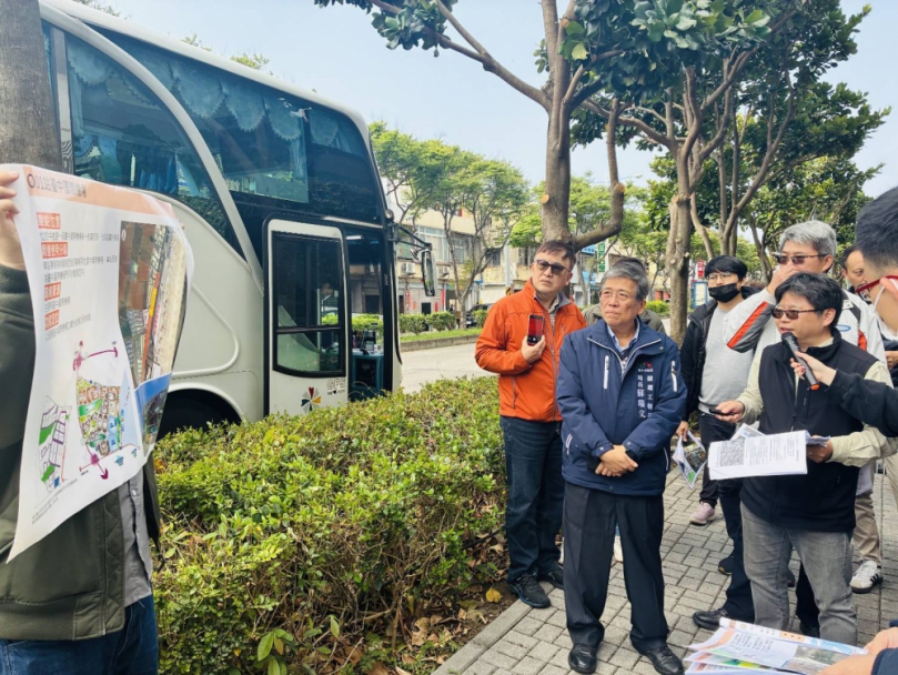 台中捷運橘線實地勘查    捷運局長蘇瑞文：加速推動、爭取計畫核定