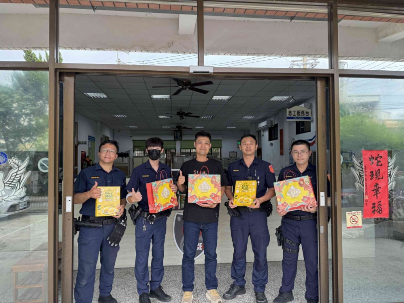 歡慶警察節明秀警友站慰勞基層警力肯定派出所卓越表現