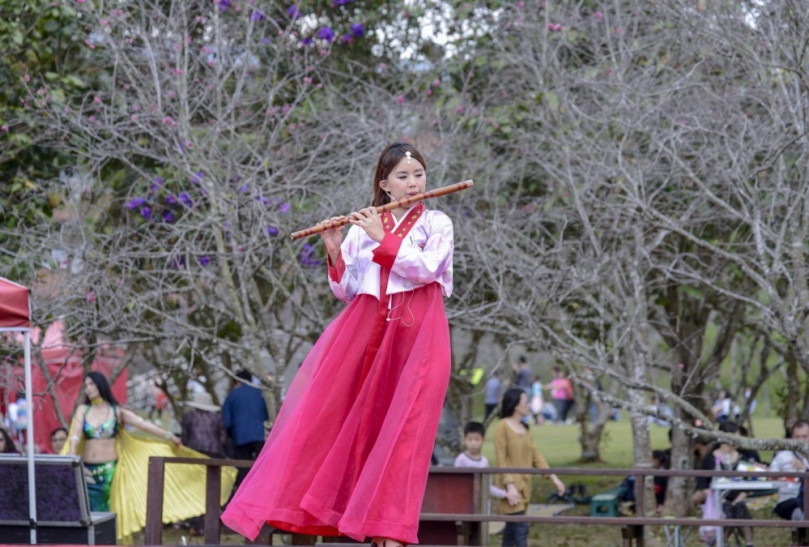 多才多藝莊佳宜的國樂神笛造詣高　優美弦律常深入社區娛樂長輩