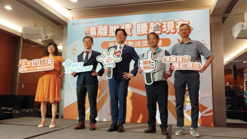 新竹市腰瘦大團結！220人2個月減了6層樓高的腰圍   邱臣遠頒獎大表揚