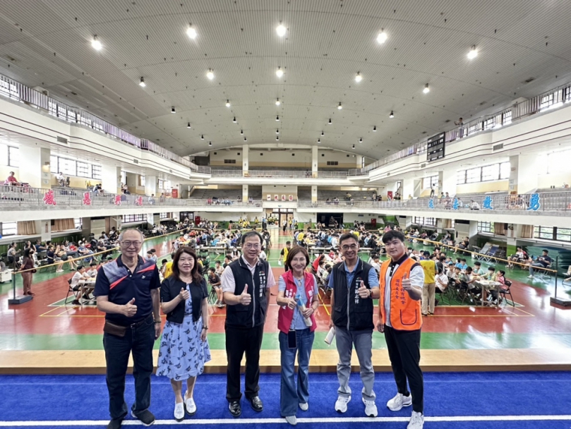 台中主委盃圍棋首次團體戰！逾200名棋友組隊鬥智