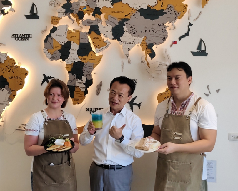 嘉義唯一烏克蘭料理在六腳鄉 「說說咖啡」美食「烏」與倫比