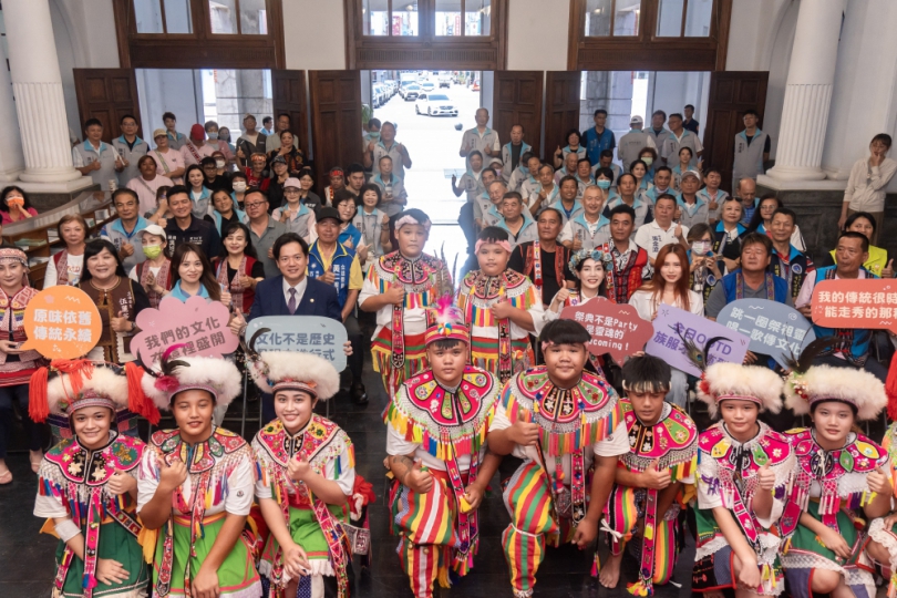 多元文化魅力在新竹   8/30原住民族聯合祭典孔廟廣場盛大登場
