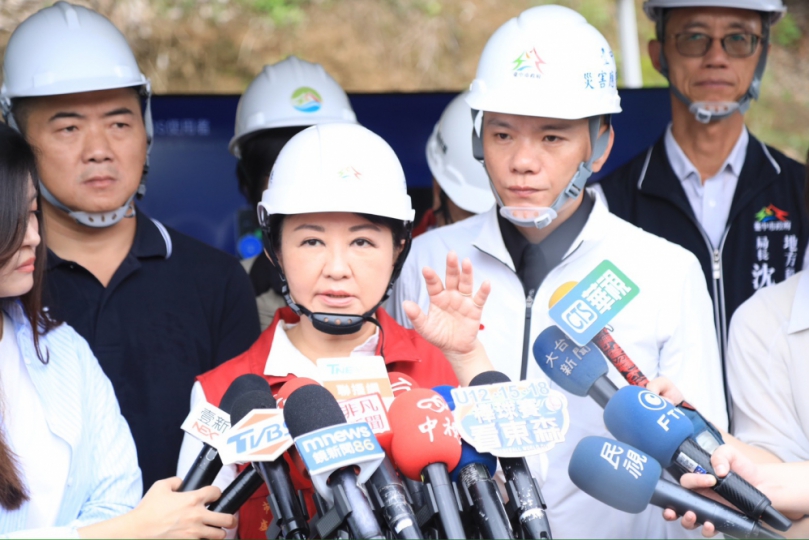 民進黨「粉底液之亂」  盧秀燕：希望大家把心思放在災民災後復建、照顧災民上  其他問題都不會談