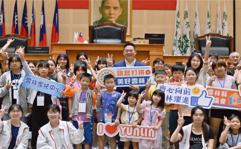（影音）／雲林家扶一日小小議員體驗營　黃凱陪孩子一起築夢讓希望深植雲林