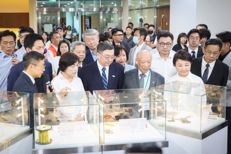 行政院長與台中機械業者交流美國關稅衝擊  盧市長親出席為產業發聲
