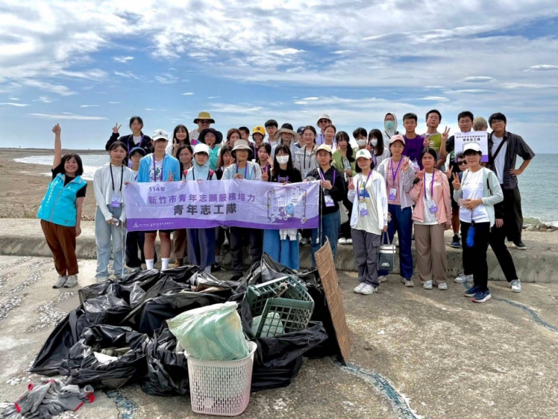 邱臣遠號召新竹青年志工   用行動為城市注入嶄新能量