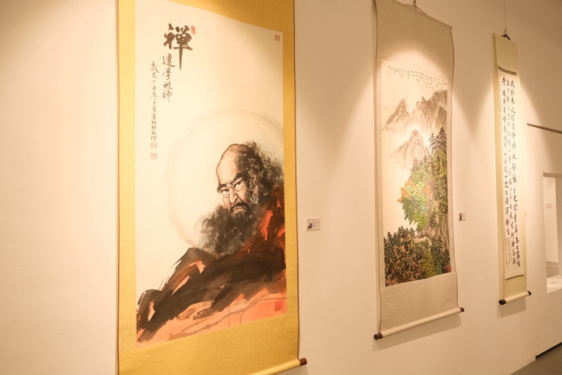 「醉墨遊藝 李登勝師生聯展」等三大展   新竹縣美術館同步登場