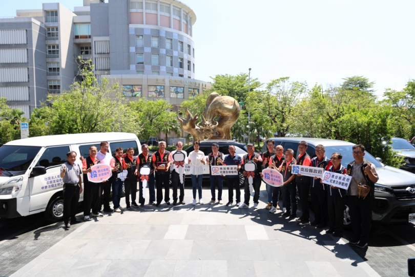 泡麵土地公石龍宮福德會慨捐3輛交通車 嘉惠3社團擴大服務弱勢及推廣食農教育