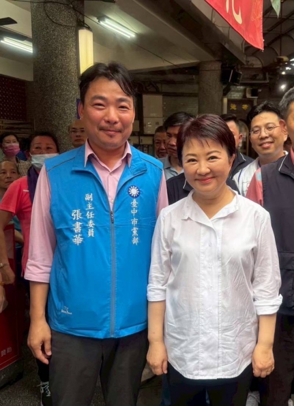張書華：盧秀燕專心市政、堅守承諾　綠營酸言都是害怕與心虛