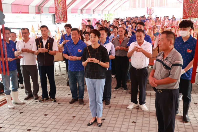 農產運銷公司普度獸魂　　許淑華縣長祈求合境平安