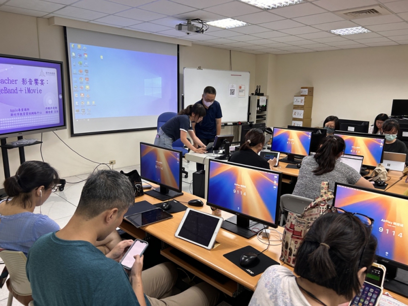 新竹市啟動「Apple Teacher 認證計畫」   全市超過300國中小教師可望獲認證