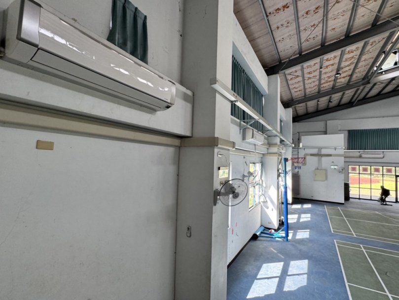 告別揮汗運動   新竹縣挹注1.2億   改善學校活動中心冷氣