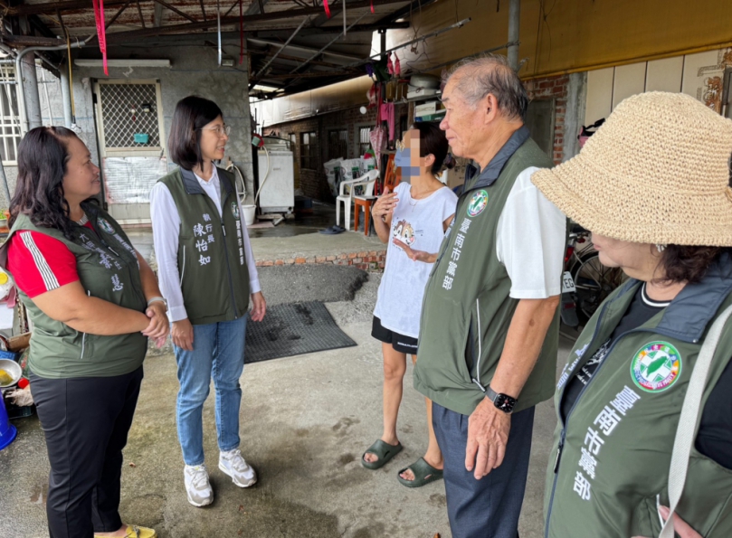 疼惜艱苦弱勢扶持重建家園！民進黨台南市黨部訪視親送大型家電