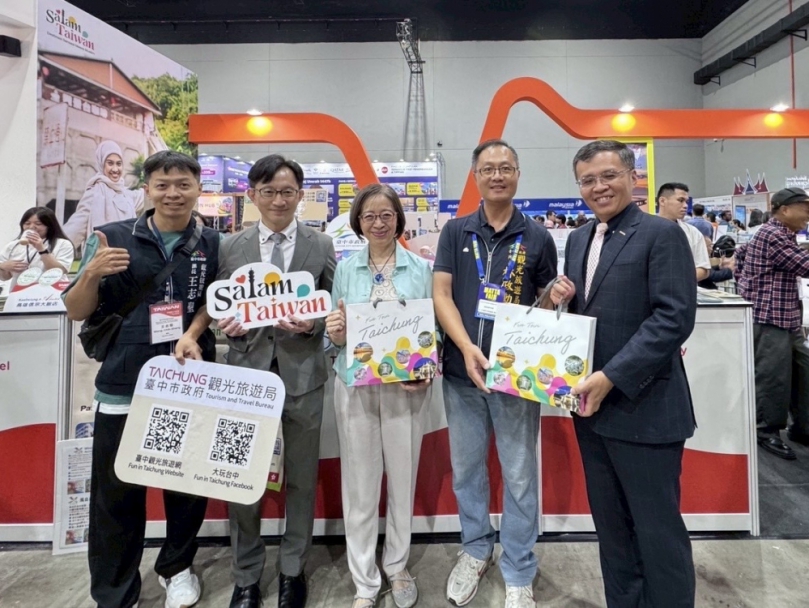 台中觀光進軍馬來西亞　亮相MATTA旅展、雙城推廣會吸睛