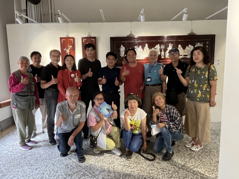 工藝師陳甫民、李麗珠、歐定國   竹美館聯合展出螺鈿藝品