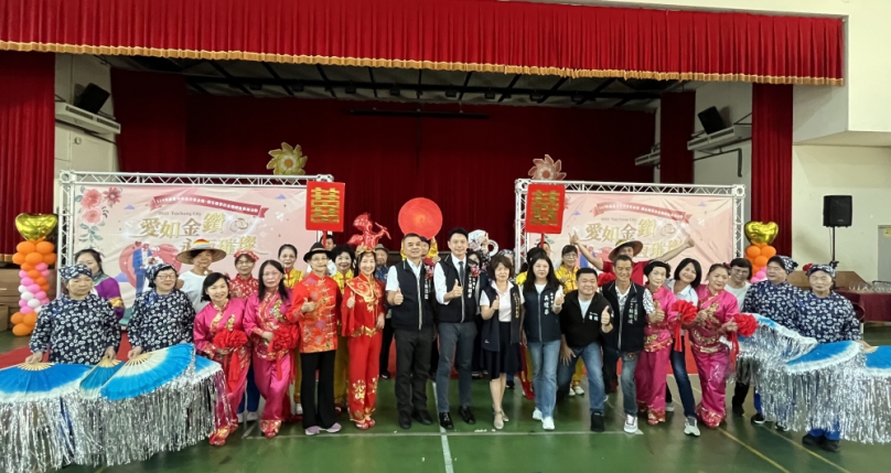 愛如金鑽   永恆璀璨   烏日區61對夫妻幸福表揚