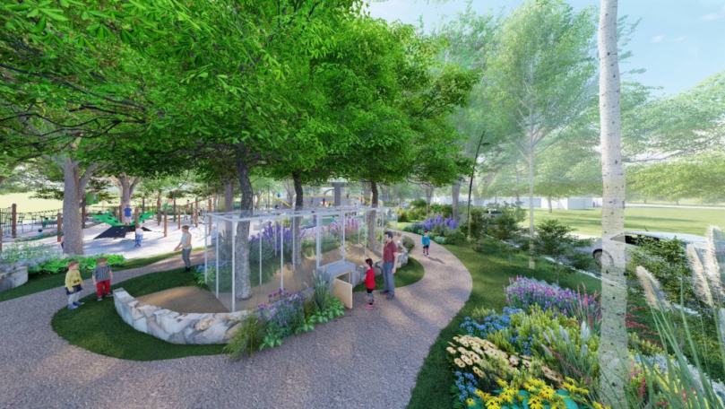 東勢「獨角仙生態公園」遊具順利抵台    打造共融遊樂與生態復育示範基地