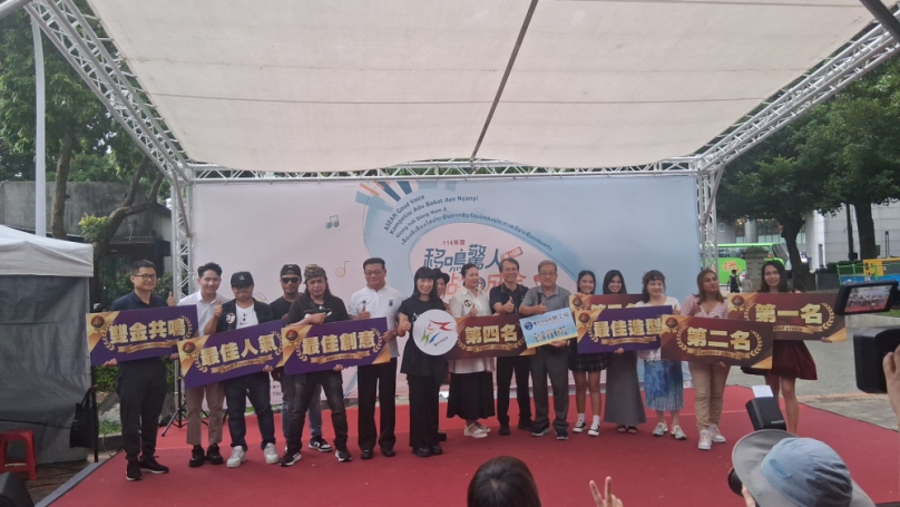 東協好聲音歌唱比賽昨熱鬧登場 近千民眾嗨翻台中