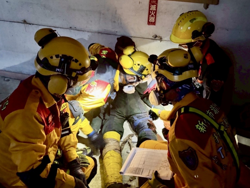 國家防災日大規模震災演練！新竹市特種搜救隊出動齊心防災