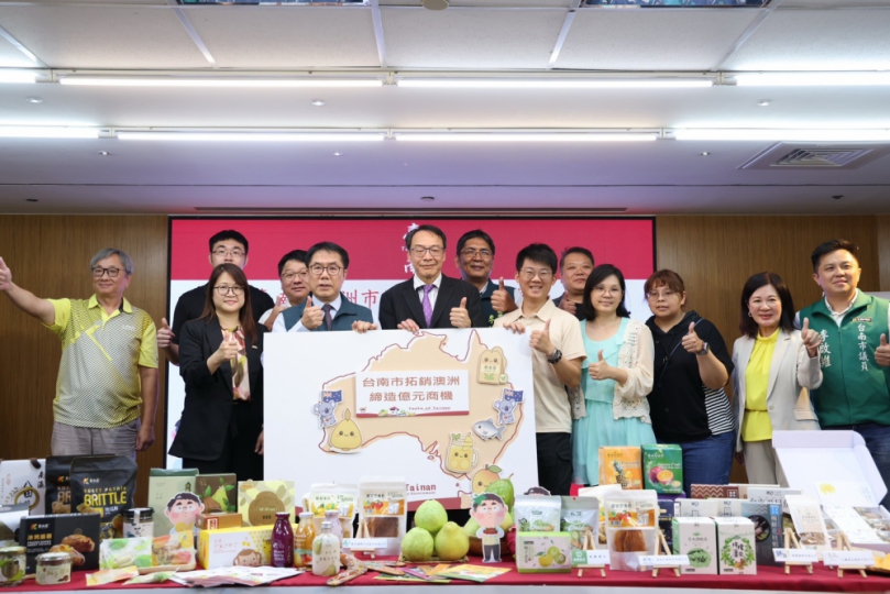 黃偉哲帶領臺南農漁產進軍澳洲 拓銷暨食品展成果亮眼締造億元商機