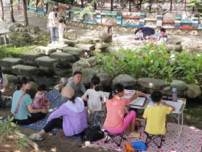 梅川水岸化身秋日樂園 大墩樂樂SHOW打造親子假日盛會
